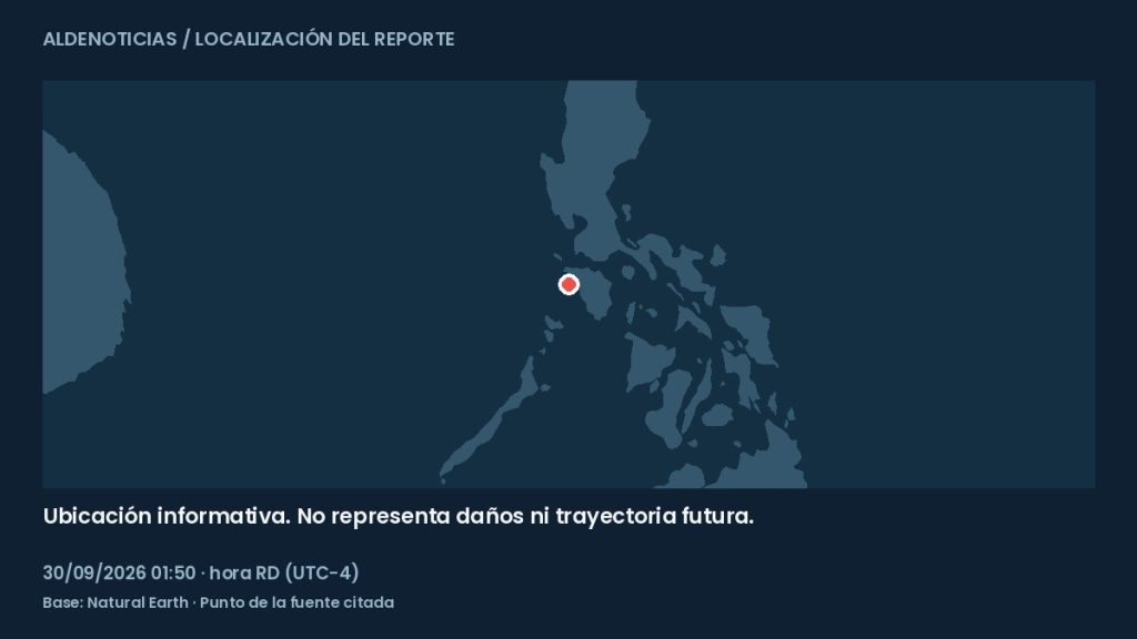 Mapa informativo: 18 km al suroeste de Tayaman, Filipinas