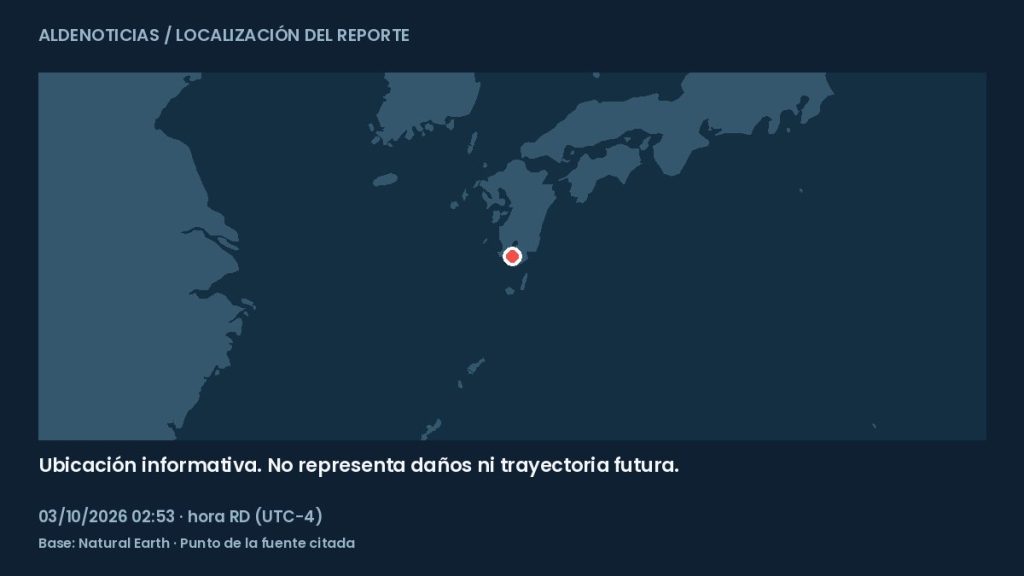 Mapa informativo: 7 km al nor-noroeste de Ibusuki, Japón