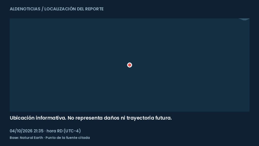 Mapa informativo: central dorsal mesoatlántica