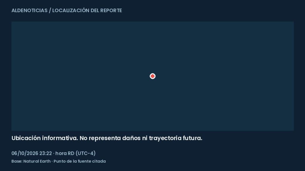 Mapa informativo: islas Kermadec, Nueva Zelanda